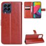 Mobigear Wallet Housse Samsung Galaxy M33 Etui Porte-Monnaie - Marron