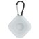 Mobigear Square Key Coque Apple AirTag Porte-clés en Silicone Souple - Transparent