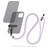 Mobilize Lanyard Cordon de téléphone universel réglable - Violet