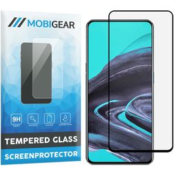 Mobigear Premium OPPO Reno Z Verre trempé Protection d'écran - Compatible coque - Noir