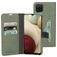 Mobiparts Classic Wallet Housse Samsung Galaxy A12 Etui Porte-Monnaie - Stone Green