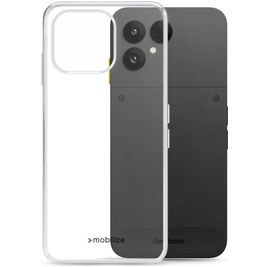 Mobilize Gelly Case Coque Transparente Fairphone 6 Coque arrière en TPU Souple - Transparent