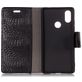 Mobigear Croco Housse Xiaomi Mi 8 SE Etui Porte-Monnaie - Noir