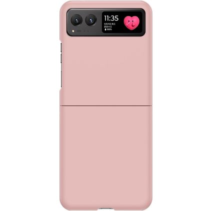 Mobigear Colors Coque Motorola Razr 40 Coque arrière Rigide - Rose pastel