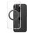 CARE by PanzerGlass Feature Case Coque iPhone 16 Pro MagSafe Coque arrière Rigide - Transparent / Noir