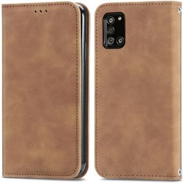 Mobigear Retro Slim Housse Samsung Galaxy A32 5G Etui - Marron