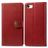 Mobigear Snap Button Housse iPhone SE (2022) Etui Porte-Monnaie - Rouge