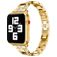 Mobigear Prague Bracelet Acier Apple Watch Fermeture boucle déployante - 49/46/45/44 mm - Or