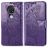 Mobigear Butterfly Housse Nokia 7.2 Etui Porte-Monnaie - Violet