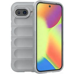 Mobigear Bumpy Coque Google Pixel 10a Coque arrière en TPU Souple - Gris