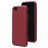 Mobiparts Coque iPhone SE (2022) Coque arrière en Silicone - Plum Red