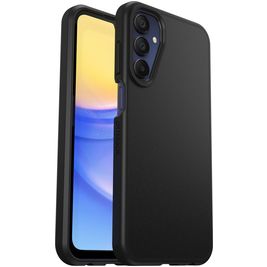 OtterBox React Coque Samsung Galaxy A15 Coque arrière Rigide Anti-Chocs - Noir