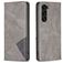 Mobigear Rhombus Slim Samsung Galaxy S25 Plus Étui - Gris