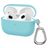 Mobigear Classic Coque Apple AirPods 3 Coque en Silicone Souple - Emerald Green