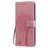 Mobigear Tree Housse LG V60 ThinQ Etui Porte-Monnaie - Rose