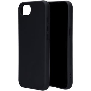 Mobiparts Coque iPhone 17e Coque arrière en Silicone - Noir