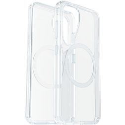 OtterBox Symmetry Samsung Galaxy S25 MagSafe Plastique rigide Coque arrière Antichoc - Noir