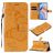 Mobigear Butterfly Housse OPPO Reno 4 Etui Porte-Monnaie - Cognac