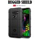 Mobigear Rugged Shield Coque LG G8 ThinQ Coque arrière en TPU Souple Anti-Chocs - Bleu