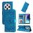 Mobigear Sunflower Housse Xiaomi Redmi 14C Etui Porte-Monnaie - Bleu