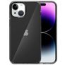 Mobigear Crystal iPhone 15 Plastique rigide Coque arrière - Gris