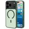 Mobiparts Hardcover Coque iPhone 17 Pro Max MagSafe Coque arrière Rigide - Satin Green