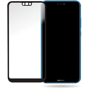 Mobilize Premium Huawei P20 Lite (2019) Verre trempé Protection d'écran - Compatible Coque - Noir