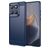 Mobigear Brushed Slim Coque Motorola Edge 60 Fusion Coque arrière en TPU Souple - Bleu