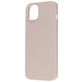 Mobiparts Coque iPhone 14 Plus Coque arrière en Silicone - Soft Salmon