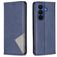 Mobigear Rhombus Slim Housse Samsung Galaxy A27 Etui - Bleu