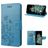 Mobigear Butterfly Housse OnePlus 10T Etui Porte-Monnaie - Bleu
