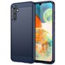 Mobigear Brushed Slim Coque Samsung Galaxy A14 Coque arrière en TPU Souple - Bleu