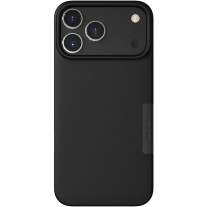 Nudient Thin Coque iPhone 18 Pro Max Coque arrière Rigide - Ink Black