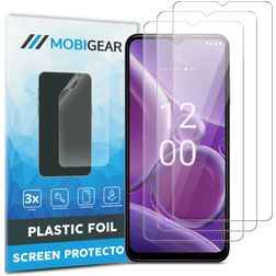 Mobigear Nokia G42 Protection d'écran Film - Compatible coque (Lot de 3)