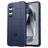 Mobigear Rugged Shield Coque Samsung Galaxy S24 FE Coque arrière en TPU Souple Anti-Chocs - Bleu