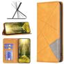 Mobigear Rhombus Slim Housse Realme C31 Etui - Cognac