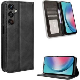 Mobigear Sensation Housse Samsung Galaxy M55 Etui Porte-Monnaie - Noir