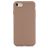 Mobigear Colors Coque iPhone SE (2020) Coque arrière en TPU Souple - Marron