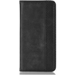 Mobigear Sensation Housse TCL 305 Etui Porte-Monnaie - Noir