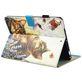 Mobigear Design Coque iPad Pro 10.5 Pouces (2017) Etui + Porte-crayon - Chats et papillons