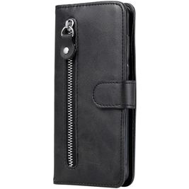 Mobigear Zipper Housse Xiaomi Redmi Note 9 Etui Porte-Monnaie - Noir Mobigear Zipper Housse Xiaomi Redmi Note 9 Etui Porte-Monnaie - Noir