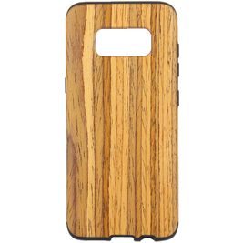Mobigear Nature Coque Samsung Galaxy S8 Coque arrière en TPU Souple - Teak Mobigear Nature Coque Samsung Galaxy S8 Coque arrière en TPU Souple - Teak
