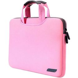 Mobigear Neon Sacoche Ordinateur portable en Neoprène 15 - 16 Pouces Sacoche ordinateur + Poignée - Rose