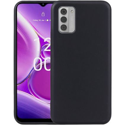 Mobigear Basics Coque Nokia G42 Coque arrière en TPU Souple - Noir