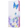 Mobigear Design Huawei P40 Étui Portefeuille - Fleurs