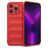 Mobigear Bumpy Coque iPhone 14 Pro Max Coque arrière en TPU Souple - Rouge