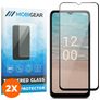 Mobigear Premium Nokia G22 Verre trempé Protection d'écran - Compatible Coque - Noir (Lot de 2)