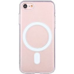 Mobigear Crystal Coque Transparente iPhone 8 MagSafe Coque arrière Rigide - Transparent