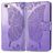 Mobigear Butterfly Housse iPhone 8 Etui Porte-Monnaie - Violet