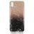 Mobigear Marble Coque Huawei Y5 (2019) Coque arrière en TPU Souple - Noir / Rose doré